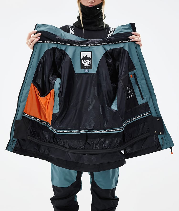 Montec Moss W 21 Skijacke Damen Atlantic/Black, Image 12 of 12