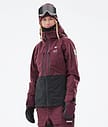 Montec Moss W 21 Snowboardjacke Damen Burgundy/Black