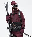 Montec Moss W 21 Skijacke Damen Burgundy/Black