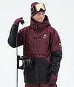 Montec Moss 21 Snowboardjacke Herren Burgundy/Black