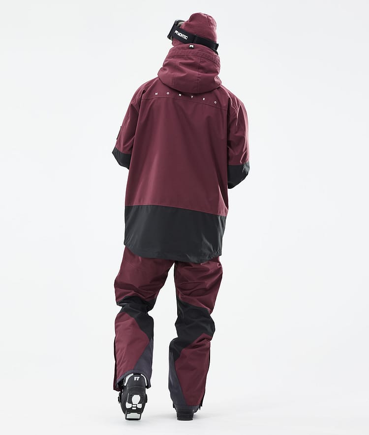 Montec Moss 21 Skijacke Herren Burgundy/Black, Image 8 of 13