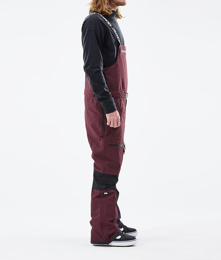 Montec Moss 21 Snowboardhose Herren Burgundy/Black, Image 2 of 6