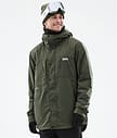 Dope Insulated Midlayer Skijacke Herren Olive Green