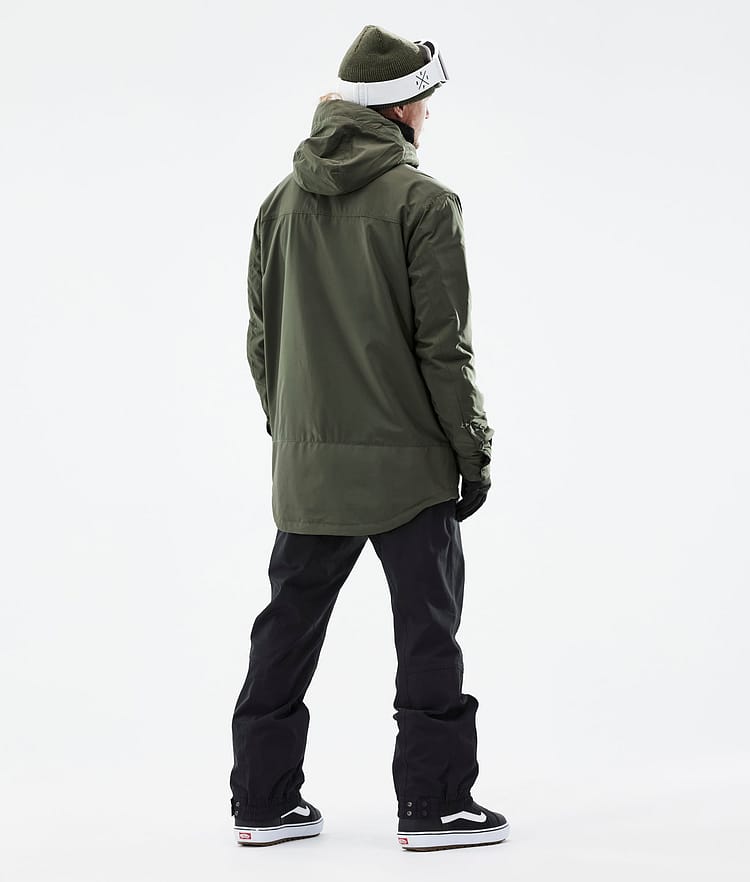 Dope Insulated Midlayer Jacke Herren Olive Green, Image 6 of 12