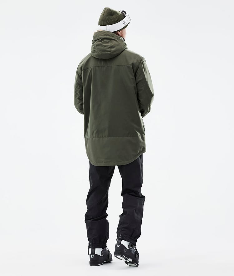 Dope Insulated Midlayer Skijacke Herren Olive Green, Image 6 of 12