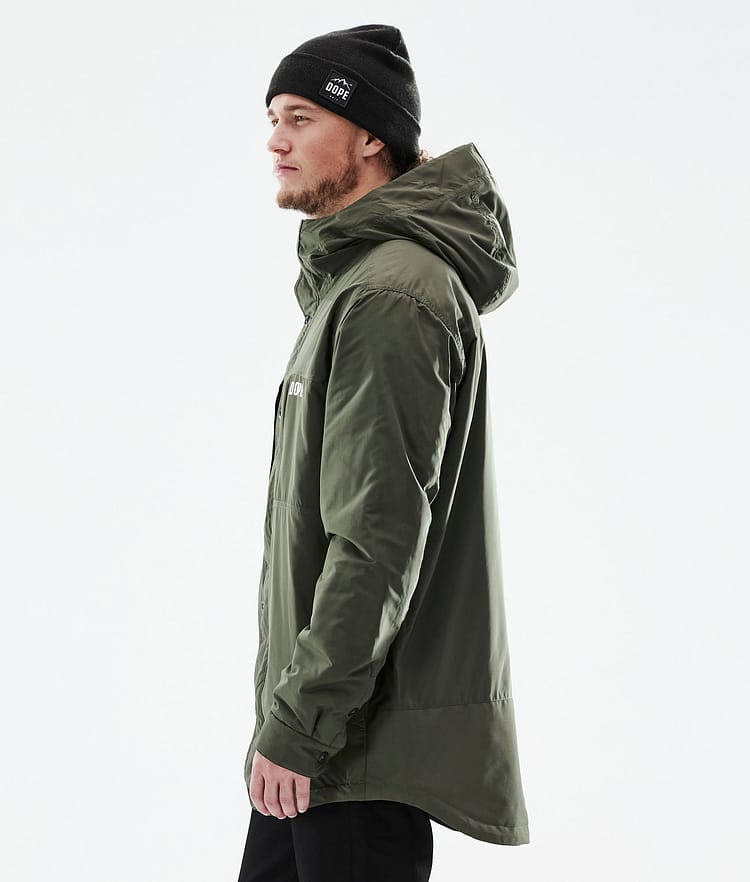 Dope Insulated Midlayer Outdoorjacke Herren Olive Green, Image 7 of 12
