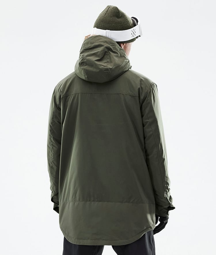 Dope Insulated Midlayer Skijacke Herren Olive Green, Image 8 of 12