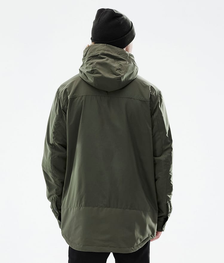 Dope Insulated Midlayer Outdoorjacke Herren Olive Green, Image 8 of 12