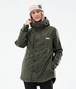 Dope Insulated W Midlayer Outdoorjacke Damen Olive Green