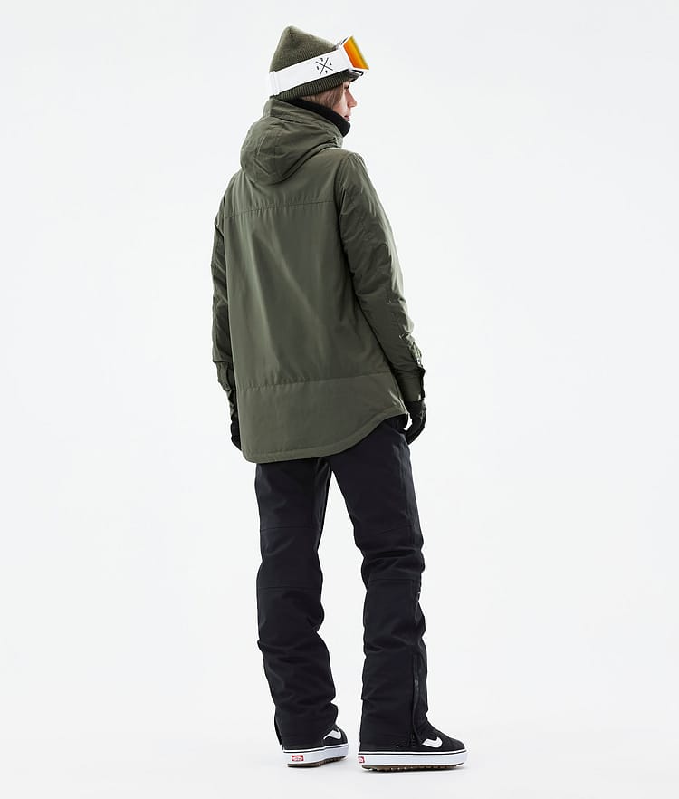 Dope Insulated W Midlayer Jacke Damen Olive Green, Image 6 of 12