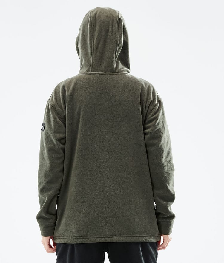 Dope Cozy II W 21 Fleece Hoodie Damen Olive Green, Image 3 of 6