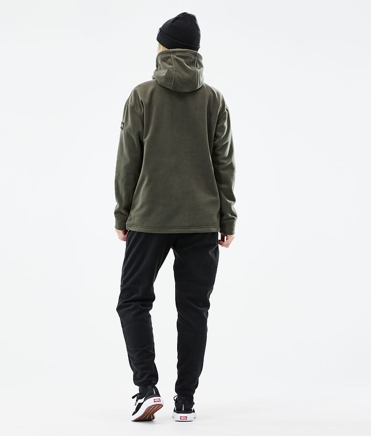Dope Cozy II W 21 Fleece Hoodie Damen Olive Green, Image 5 of 6