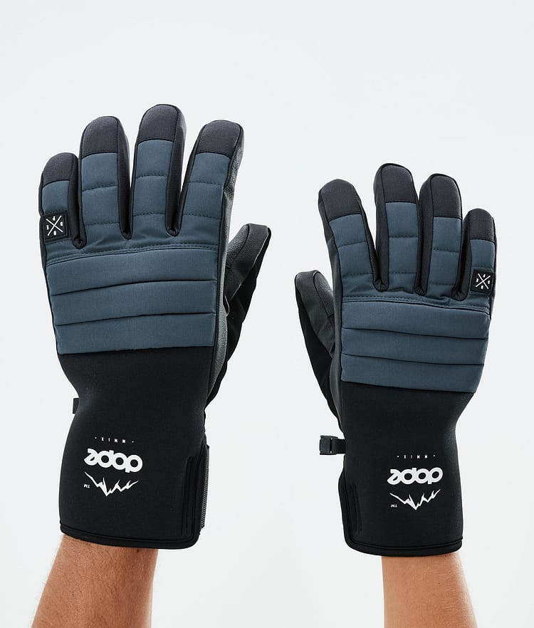 Dope Ace 2021 Skihandschuhe Metal Blue, Bild 1 von 6