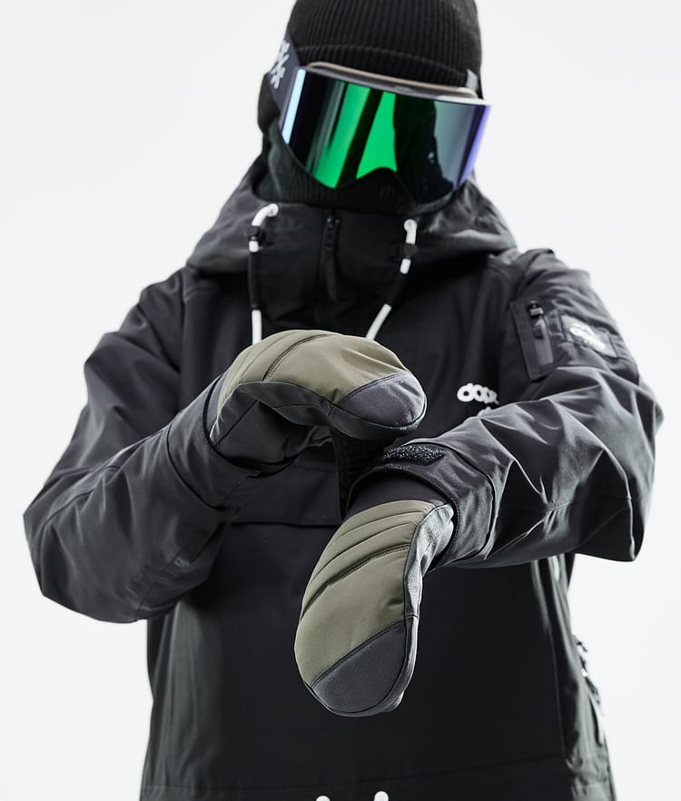 Dope Ace 21 Fäustlinge Olive Green, Image 5 of 6