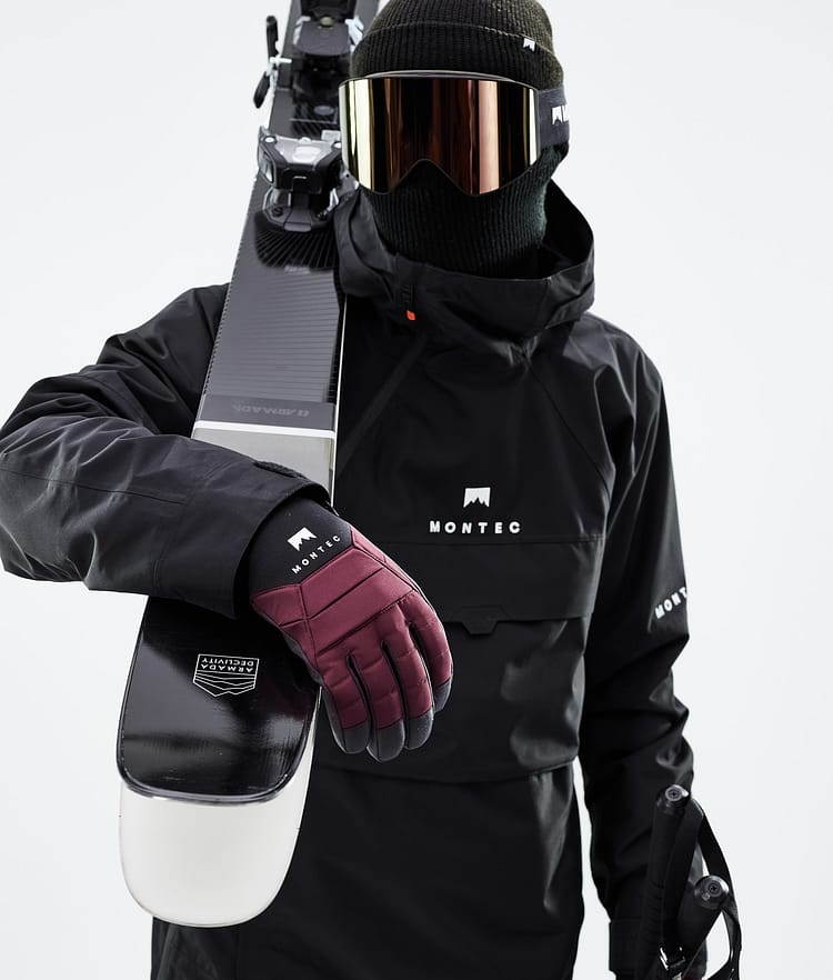 Montec Kilo 21 Skihandschuhe Burgundy, Image 5 of 6