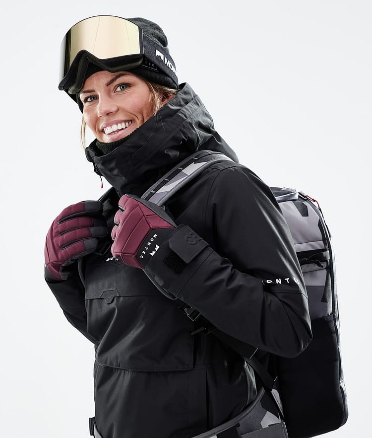 Montec Kilo 21 Skihandschuhe Burgundy, Image 6 of 6