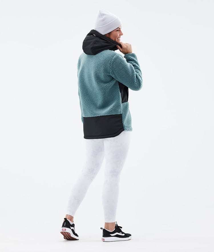 Montec Lima W 21 Fleece Hoodie Damen Atlantic/Black, Image 5 of 10