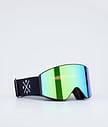Dope Sight 21 Skibrille Herren Black/Green Mirror