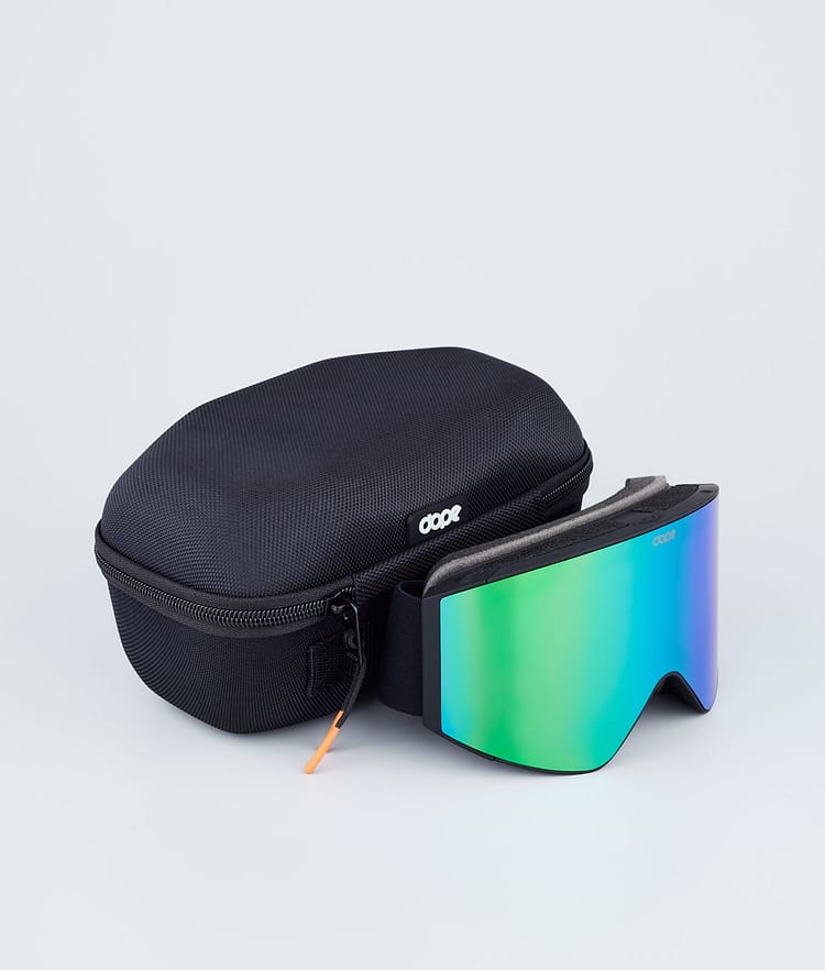 Dope Sight 21 Skibrille Black/Green Mirror, Image 4 of 6