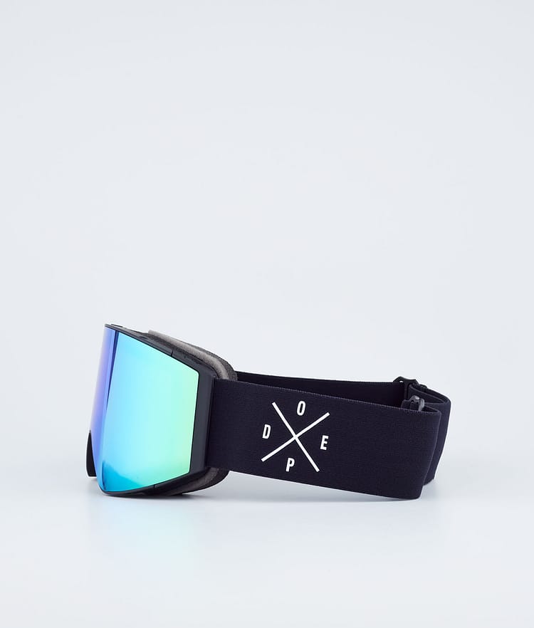 Dope Sight 21 Skibrille Black/Green Mirror, Image 5 of 6