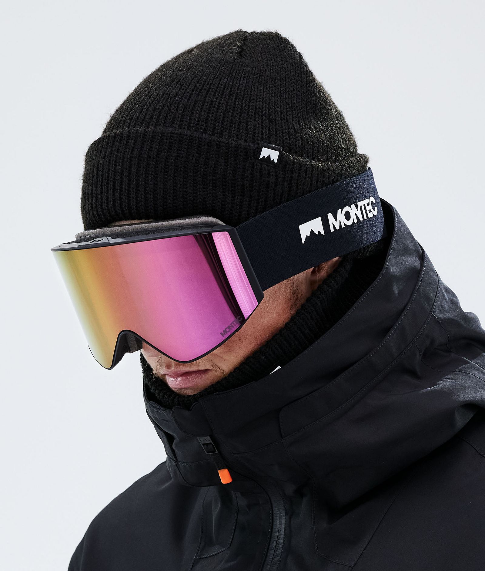 Montec Scope 2021 Skibrille Black/Rose Mirror, Bild 2 von 6