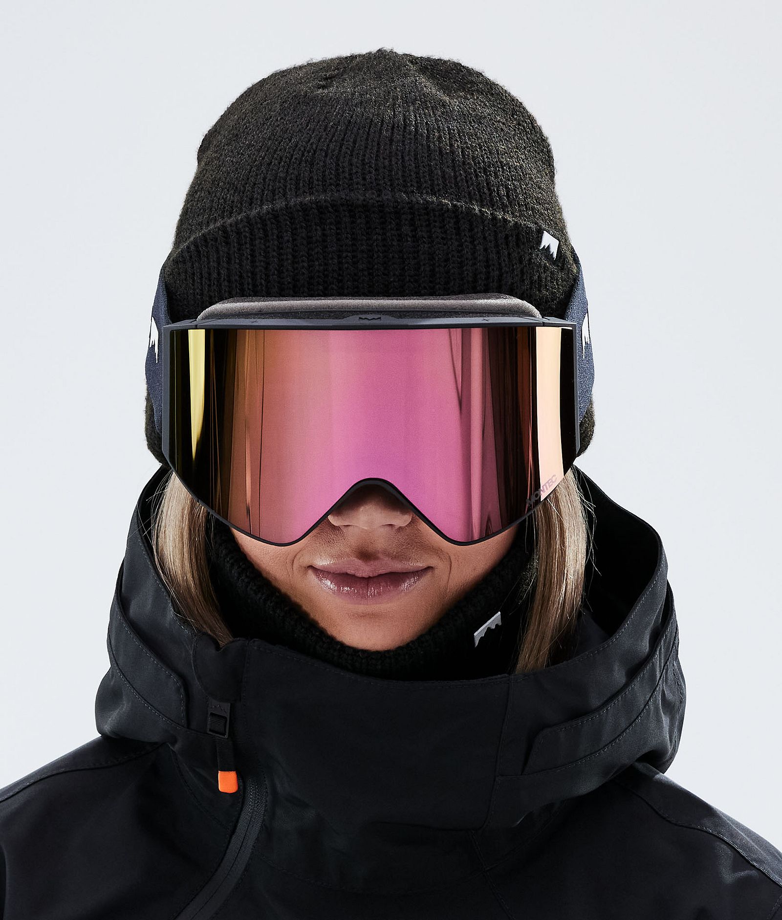 Montec Scope 2021 Skibrille Black/Rose Mirror, Bild 3 von 6