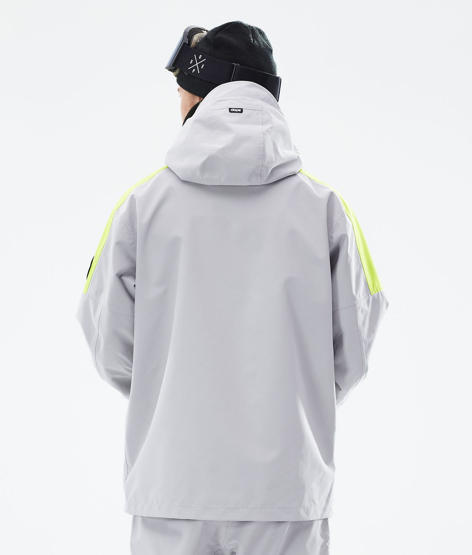 Dope Blizzard LE Skijacke Herren Limited Edition Stripe Light Grey, Bild 8 von 10