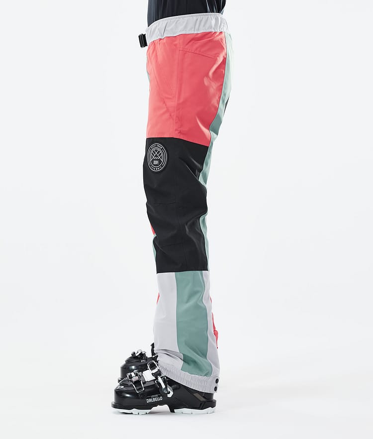 Dope Blizzard LE W Skihose Damen Limited Edition Patchwork Coral, Image 2 of 4