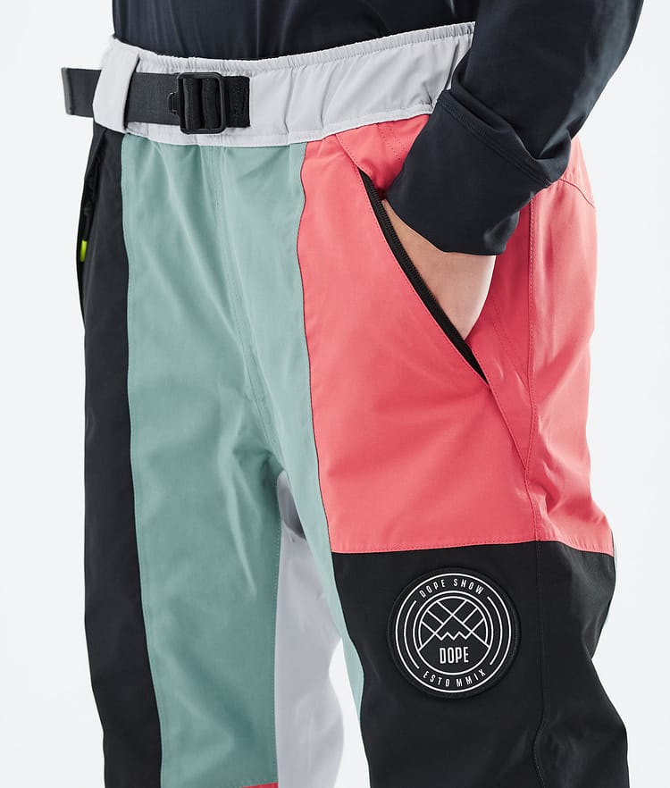 Dope Blizzard LE W Snowboardhose Damen Limited Edition Patchwork Coral, Image 4 of 4