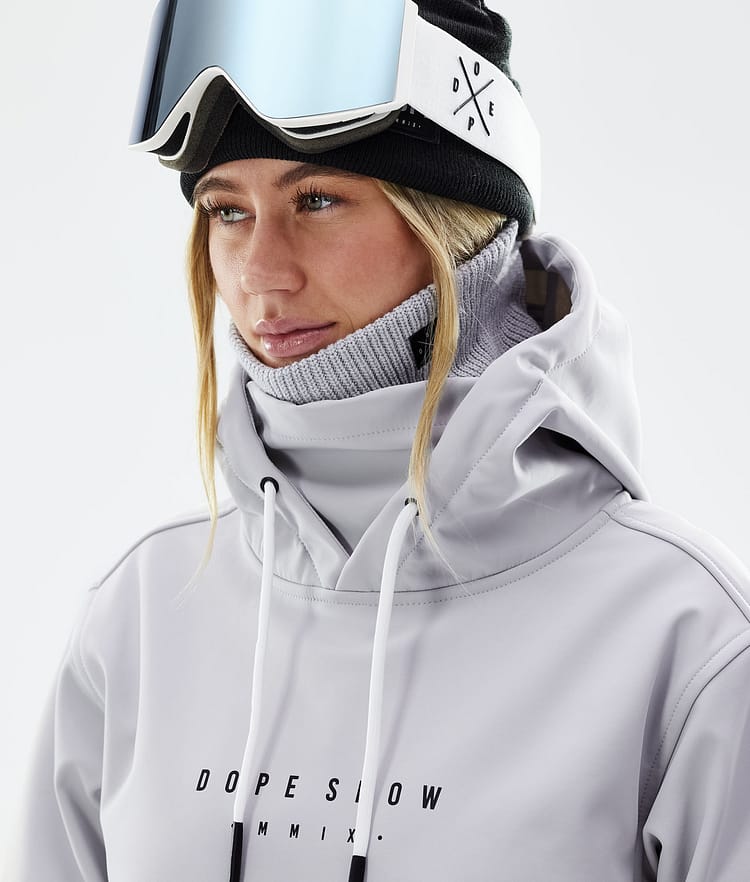 Dope Yeti W 21 Snowboardjacke Damen Range Light Grey, Image 3 of 8