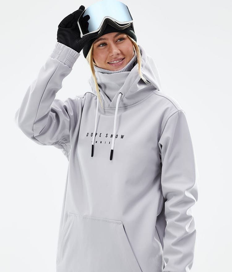 Dope Yeti W 21 Snowboardjacke Damen Range Light Grey, Image 4 of 8
