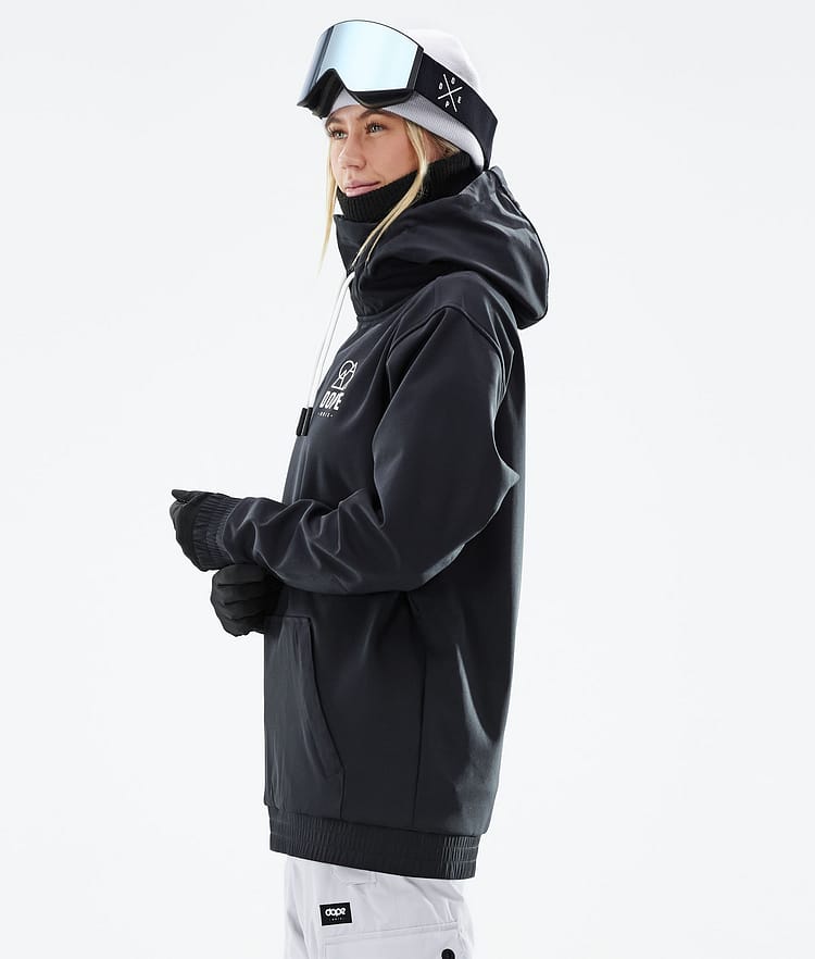 Dope Yeti W 21 Snowboardjacke Damen Rise Black, Image 7 of 8