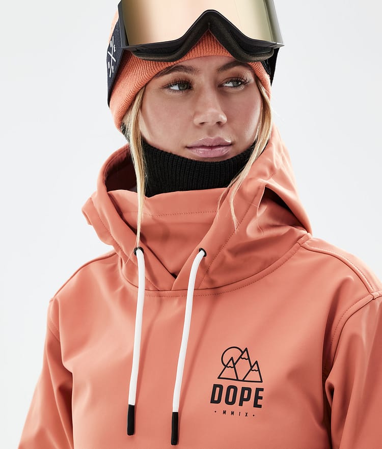Dope Yeti W 21 Skijacke Damen Rise Peach, Image 3 of 9