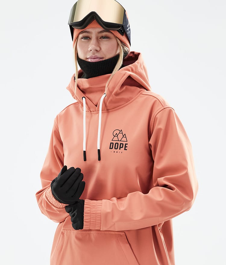 Dope Yeti W 21 Snowboardjacke Damen Rise Peach, Image 4 of 9