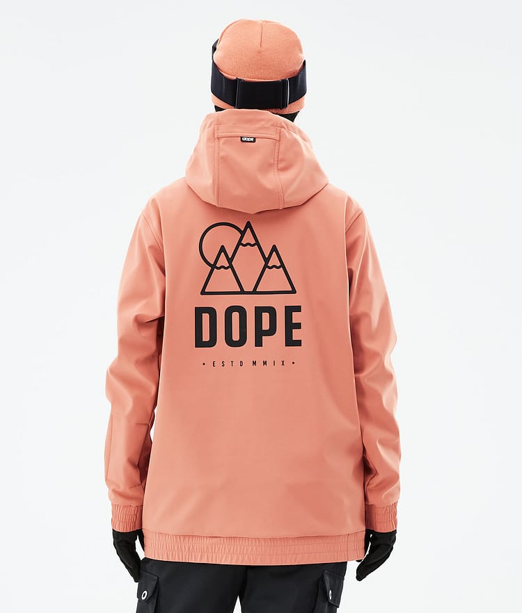 Dope Yeti W 21 Skijacke Damen Rise Peach, Image 9 of 9