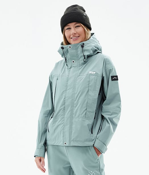 Dope Ranger Light W Outdoorjacke Damen Faded Green