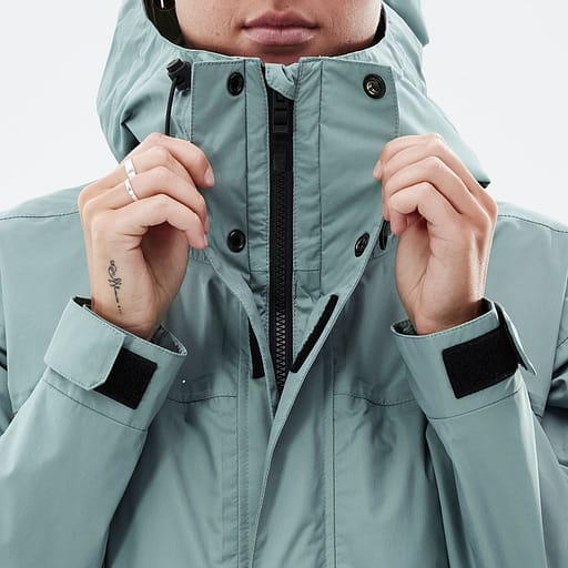 Frontreißverschluss mit doppelter Schutzleiste Hauptdetailproduktbild,