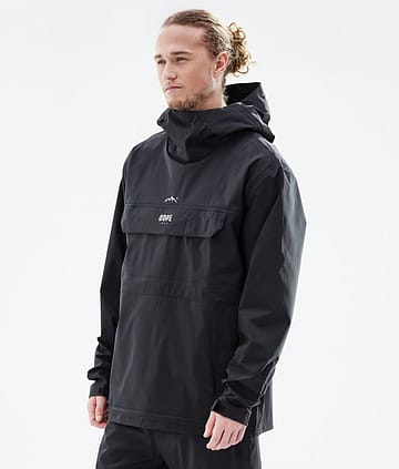 Dope Downpour Regenjacke Herren Black Renewed