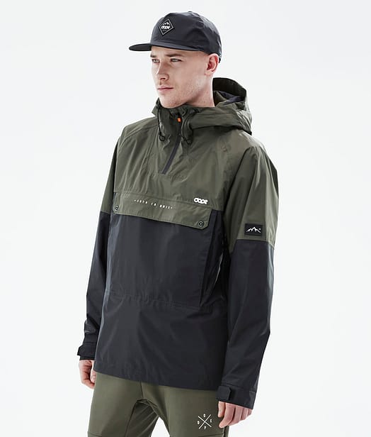 Dope Hiker Light Outdoorjacke Herren Olive Green/Black