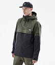 Dope Hiker Light Outdoorjacke Herren Olive Green/Black