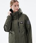 Dope Blizzard Light W Full Zip Outdoorjacke Damen Olive Green, Bild 2 von 10