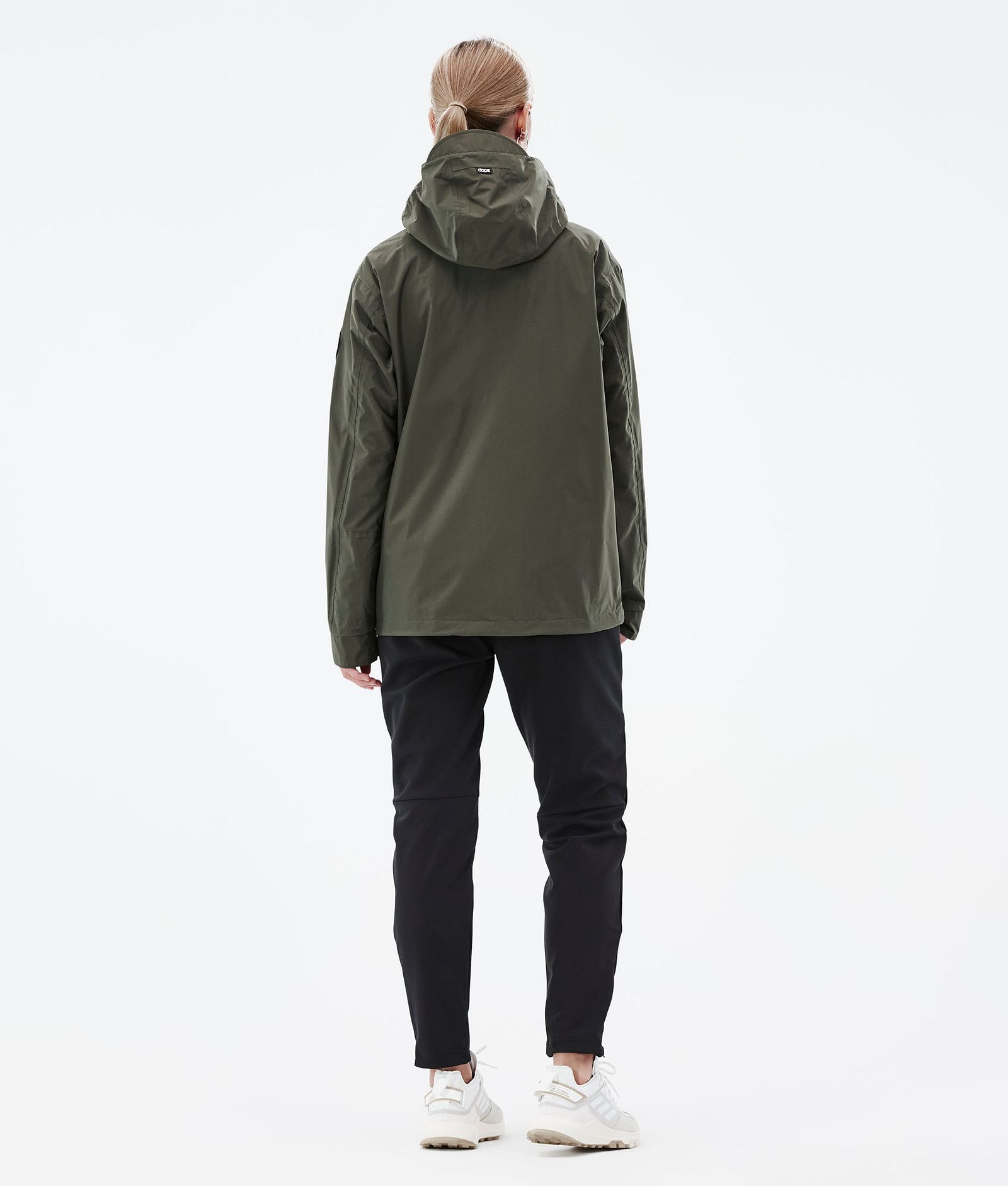 Dope Blizzard Light W Full Zip Outdoorjacke Damen Olive Green, Bild 4 von 10
