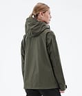Dope Blizzard Light W Full Zip Outdoorjacke Damen Olive Green, Bild 7 von 10