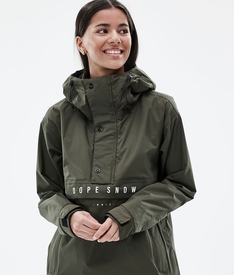 Dope Legacy Light W Outdoorjacke Damen Olive Green, Bild 2 von 9