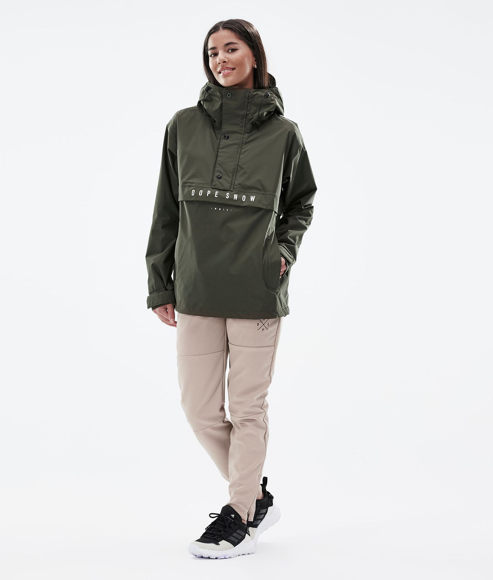 Dope Legacy Light W Outdoorjacke Damen Olive Green, Bild 3 von 9
