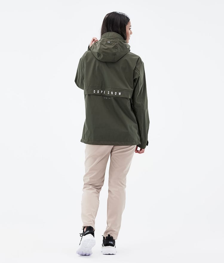 Dope Legacy Light W Outdoorjacke Damen Olive Green, Bild 4 von 9