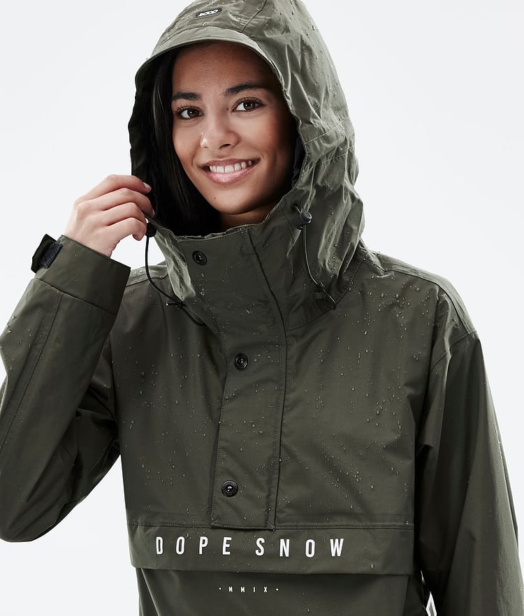 Dope Legacy Light W Outdoorjacke Damen Olive Green, Bild 5 von 9