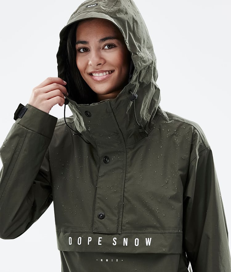 Dope Legacy Light W Outdoorjacke Damen Olive Green