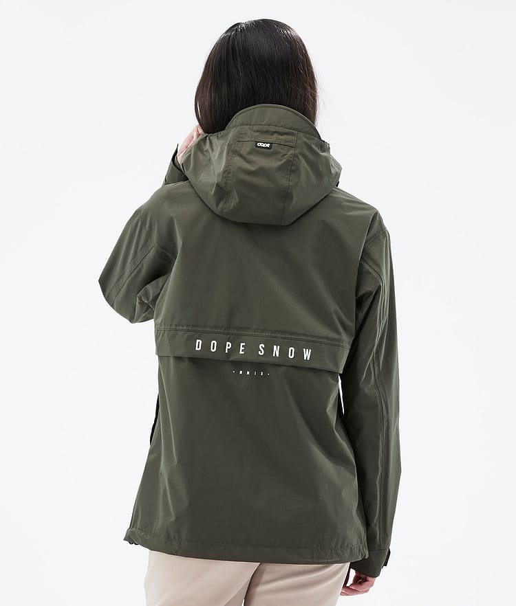 Dope Legacy Light W Outdoorjacke Damen Olive Green, Bild 7 von 9