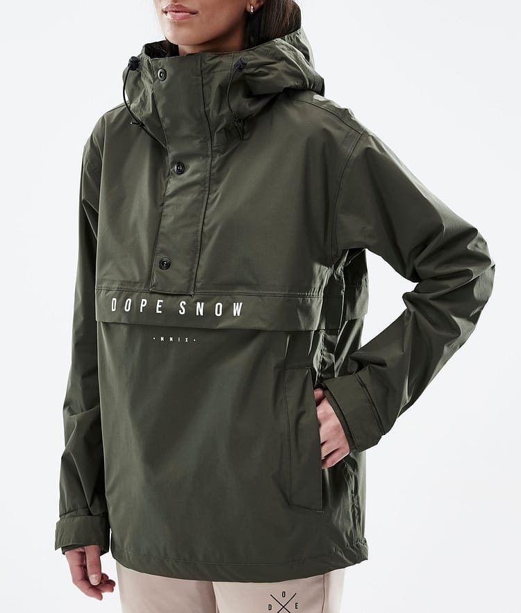 Dope Legacy Light W Outdoorjacke Damen Olive Green, Bild 8 von 9